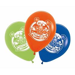 Foto van Gekleurde ballonnen clown 5 stuks - ballonnen