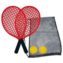 Foto van Donic schildkröt tennisset 39,5 cm rood 5-delig