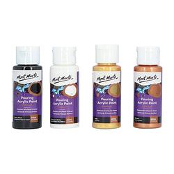 Foto van Mont marte® pouring paint celestial - 4 potjes pouringverf a 60 ml