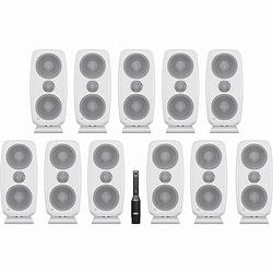 Foto van Ik multimedia iloud mtm mk ii immersive bundle white studiomonitor (set van 11)