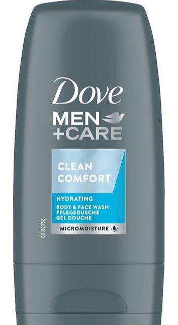 Foto van Dove men+ care clean comfort body & facewash mini