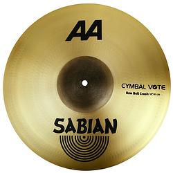 Foto van Sabian aa raw bell crash 18 inch