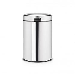 Foto van Brabantia newicon wandafvalemmer - 3 l - brilliant steel