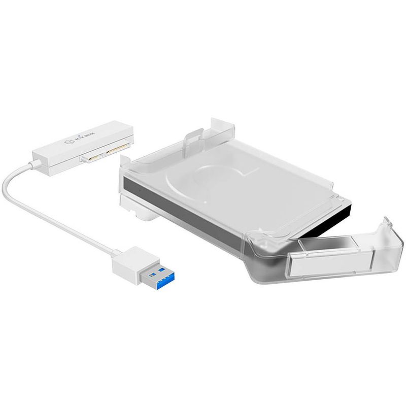 Foto van Icy box ib-ac703-u3 2.5 harde schijf behuizing 2.5 inch usb 3.2 gen 1 (usb 3.0)