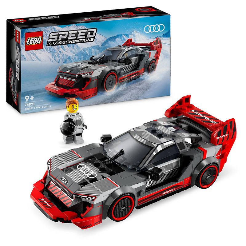 Foto van Lego speed champions audi s1 e-tron quattro racewagen 76921