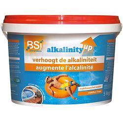 Foto van Bsi zwembadreinigingsmiddel alkalinity up 5 kg blauw/wit