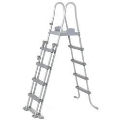 Foto van Bestway flowclear zwembadladder met 4 treden 132 cm