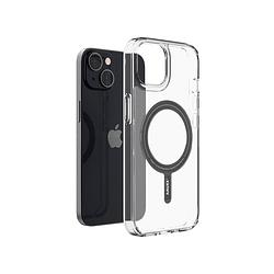 Foto van Apple iphone 14 - telefoonhoesje - backcover - hoesje - magsafe - shock proof - iring® - transparant