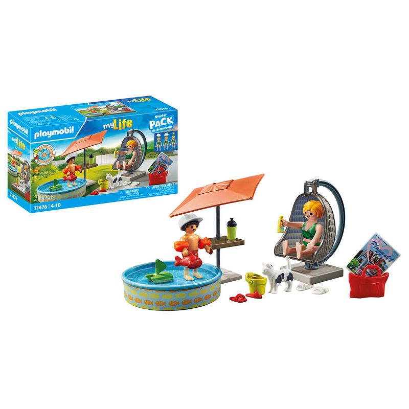 Foto van Playmobil my life starter pack spetterplezier in huis 71476