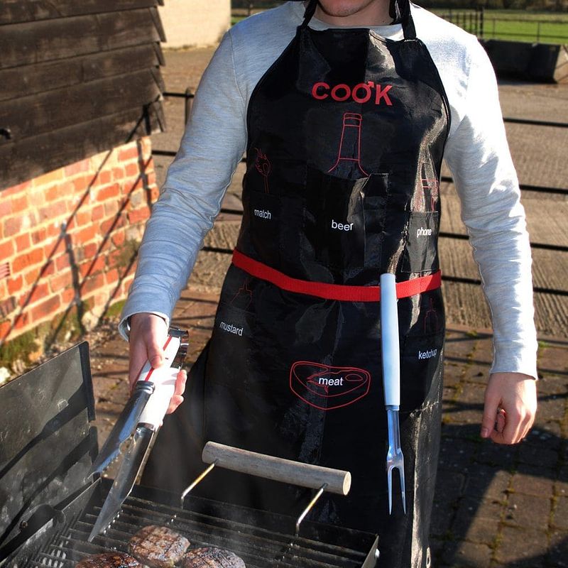 Foto van Mannen bbq schort