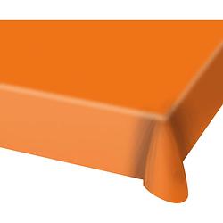 Foto van Oranje tafelkleed - 130x180cm