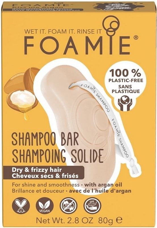 Foto van Foamie shampoo bar argan oil