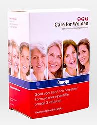 Foto van Care for women omega capsules 60st