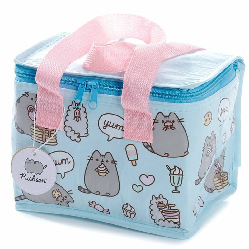 Foto van Kleine lunch koeltas pusheen de kat print 21 x 15 x 15 - 4,4 liter - koeltas