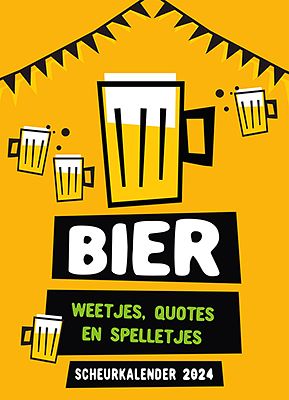 Foto van Scheurkalender 2024 bier - paperback (9789463548199)