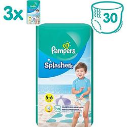 Foto van Pampers - splashers - wegwerpbare zwemluiers - maat 5/6 - 30 stuks