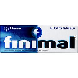 Foto van Finimal tabletten tegen hoofd en spierpijn, 20 stuks bij jumbo