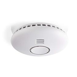 Foto van Nedis smart smoke detector | wi-fi smart home accessoire wit