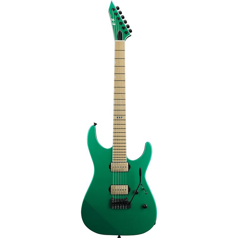 Foto van Esp e-ii m-ii hst p metallic seaform green elektrische gitaar met koffer