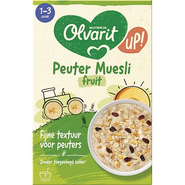 Foto van Olvarit up! peuter muesli fruit 12m+ bij jumbo