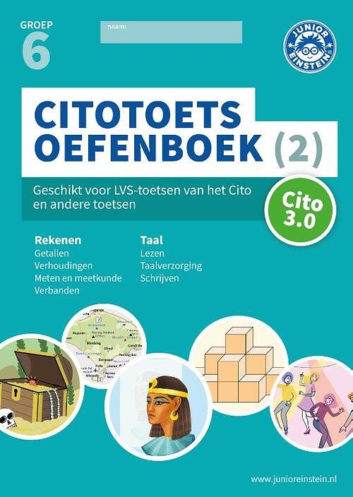 Foto van Citotoets oefenboek groep 6 (2) - paperback (9789493218079)