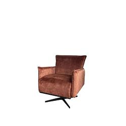 Foto van Livingfurn - fauteuils philippe torre 8 - stof / gecoat staal