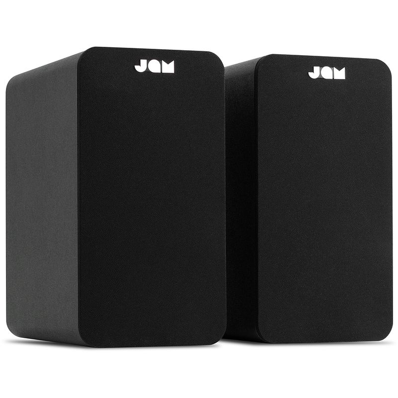Foto van Jam hx-p400 bk boekenplank speakers met bluetooth zwart