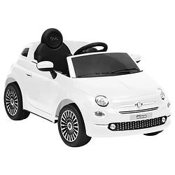 Foto van Vidaxl kinderauto fiat 500 elektrisch wit