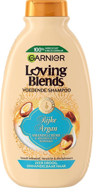 Foto van Garnier loving blends shampoo rijke argan