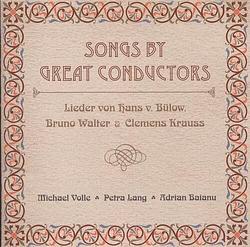 Foto van Songs by great conductors - cd (4260034868083)