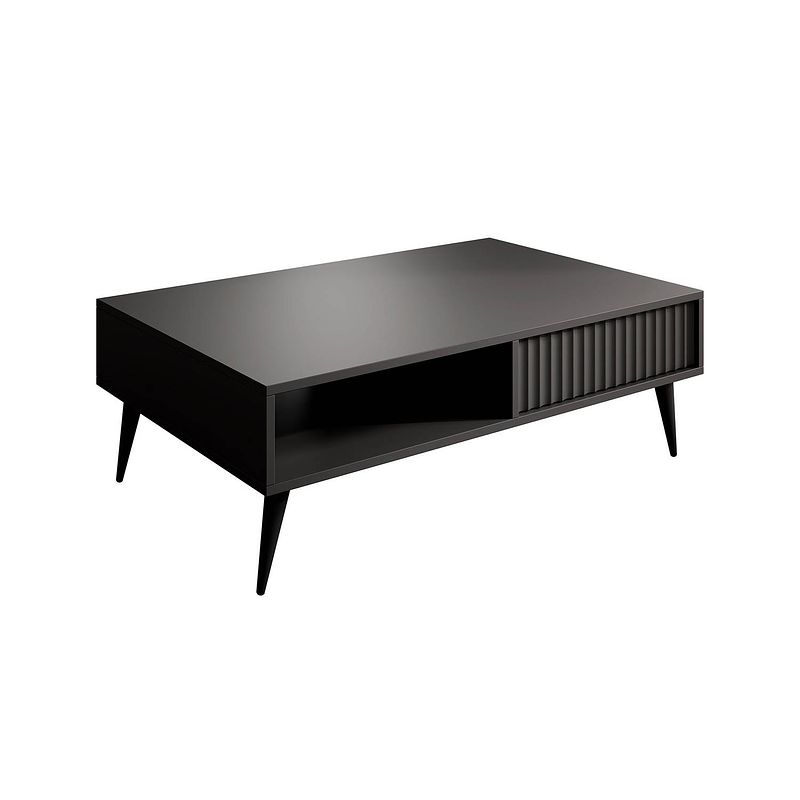 Foto van Meubella salontafel winq - antraciet - 102 cm