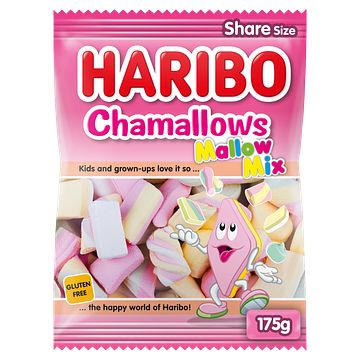 Foto van Haribo chamallows mallow mix 175g bij jumbo