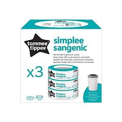 Foto van Tommee tippee - herlaadt sangenic - simplee - pack x3