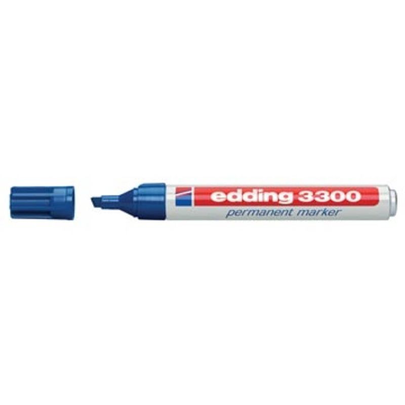 Foto van Edding permanent marker e-3300 blauw