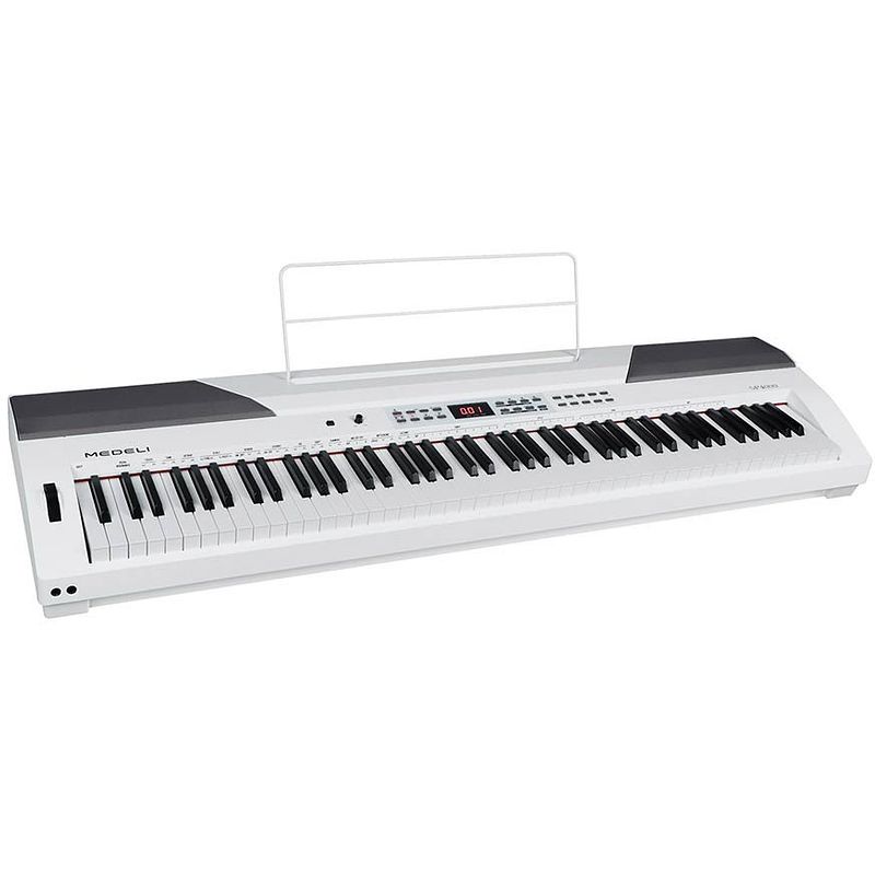 Foto van Medeli sp4000/wh digitale piano wit