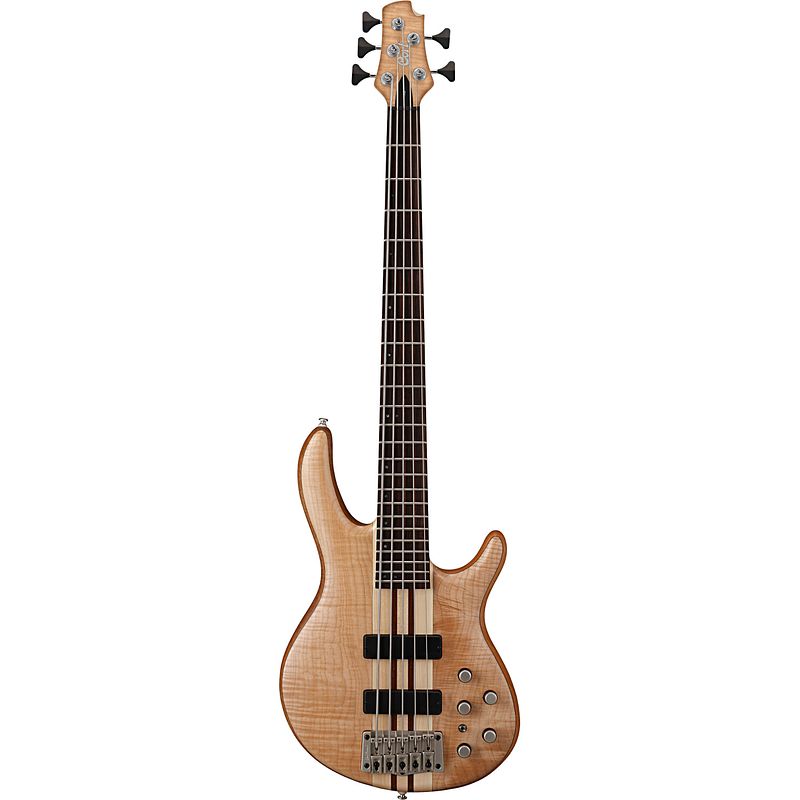 Foto van Cort a5 plus fmmh open pore natural 5-snarige elektrische basgitaar