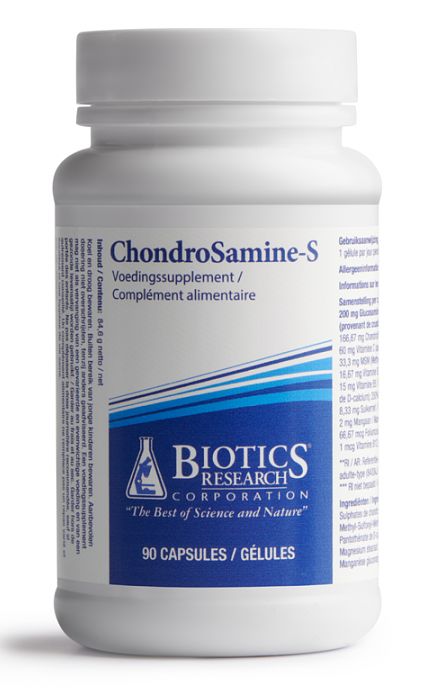 Foto van Biotics chondrosamine-s capsules
