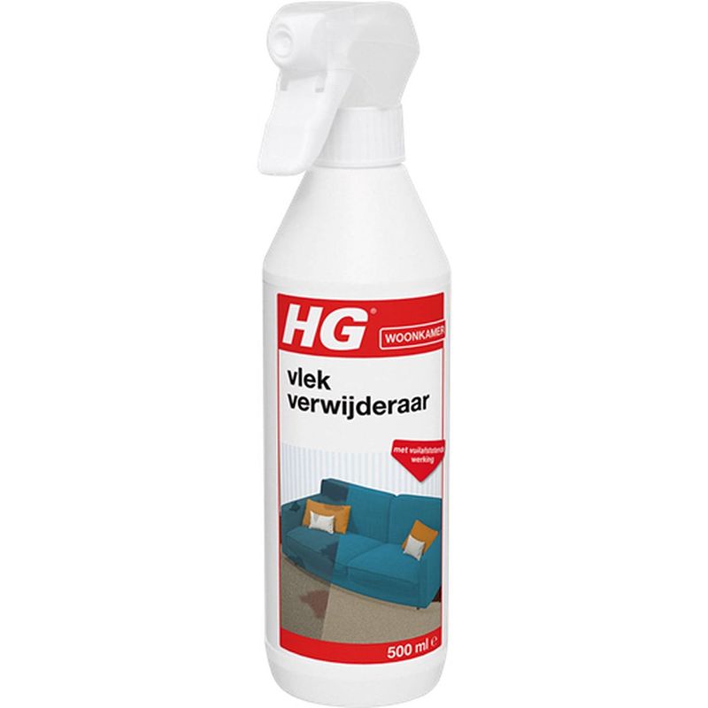 Foto van Hg vlekkenspray - 500 ml - 2 stuks !