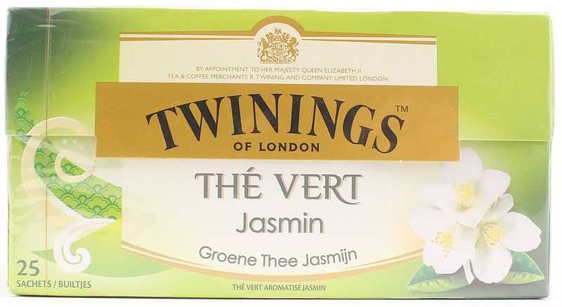 Foto van Twinings groene thee jasmijn