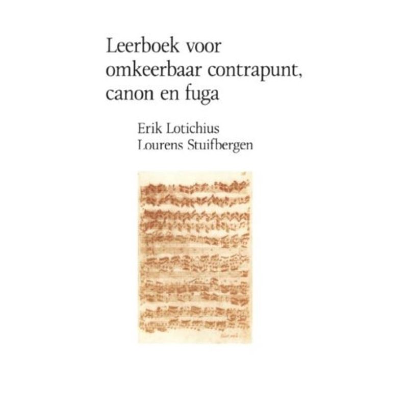 Foto van Leerboek voor omkeerbaar contrapunt canon en fuga