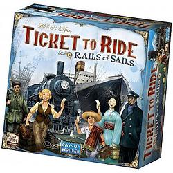 Foto van Ticket to ride rails & sails - bordspel nederlandstalig