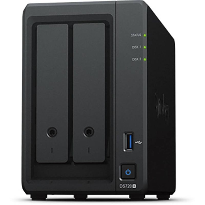 Foto van Nas-server refurbished (zeer goede staat) 8 tb synology ds720+-8tb ds720+-8tb