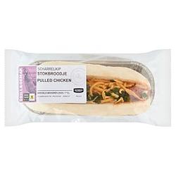 Foto van Diverse soorten | jumbo stokbroodje pulled chicken 168g aanbieding bij jumbo