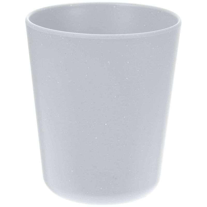 Foto van 4x stuks onbreekbare kunststof/melamine bekers - wit - 450 ml - drinkbekers