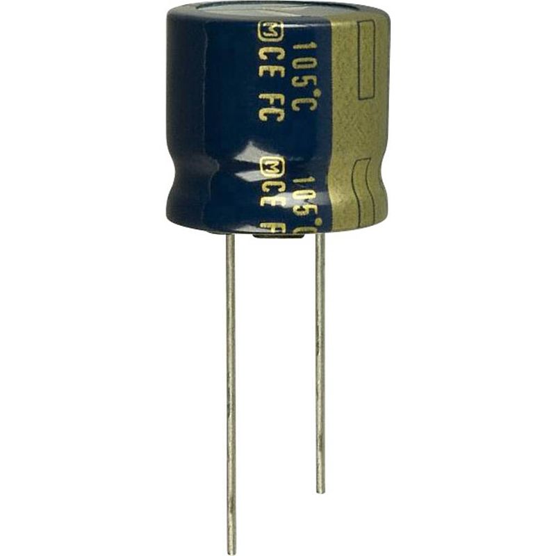 Foto van Panasonic eeu-fc1h561s elektrolytische condensator radiaal bedraad 7.5 mm 560 µf 50 v 20 % (ø) 18 mm 1 stuk(s)