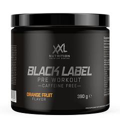 Foto van Xxl nutrition black label pre- workout - orange fruit