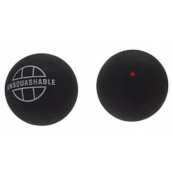 Foto van Unsquashable squashballen rode stip zwart 2 stuks