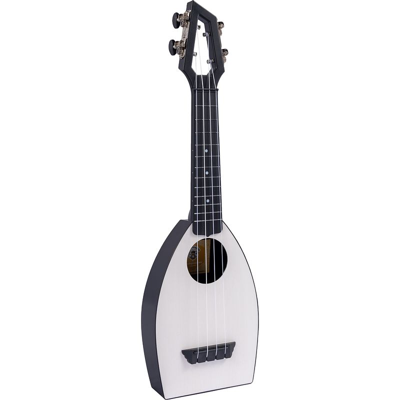 Foto van Bumblebee hive white sopraan ukelele