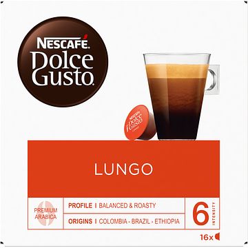 Foto van Nescafe dolce gusto lungo 16 koffiecups bij jumbo