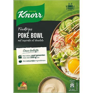 Foto van 1+1 gratis | knorr wereldgerechten foodtrips poke bowl 216g aanbieding bij jumbo